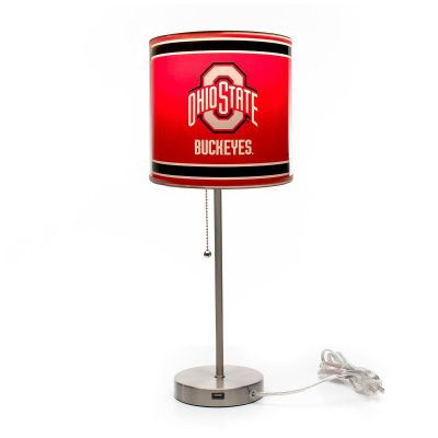 Ohio State Buckeyes Chrome Desk Lamp