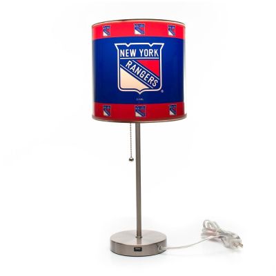 New York Rangers Chrome Desk Lamp