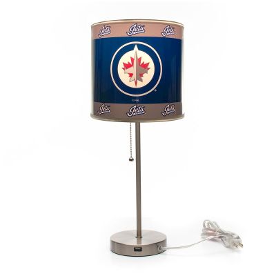 Winnipeg Jets Chrome Desk Lamp