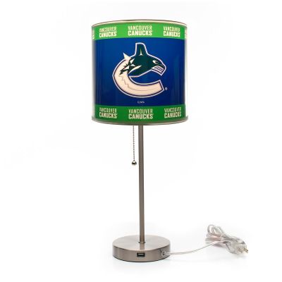 Vancouver Canucks Chrome Desk Lamp