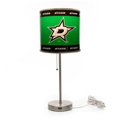 Dallas Stars Chrome Desk Lamp