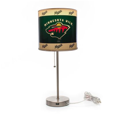 Minnesota Wild Chrome Desk Lamp