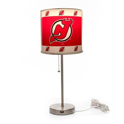 New Jersey Devils Chrome Desk Lamp