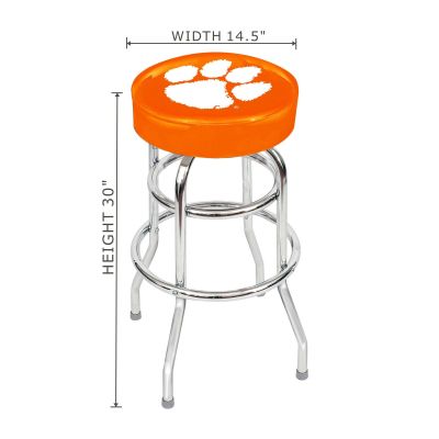 Clemson Tigers Chrome Bar Stool