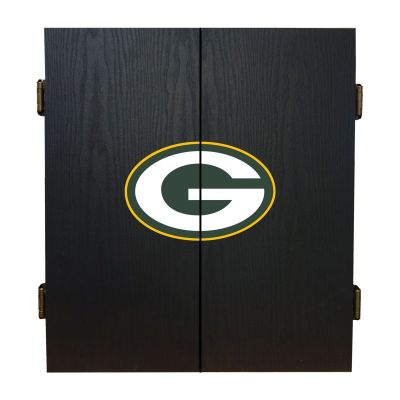 Green Bay Packers Fans Choice Dart Cabinet Set