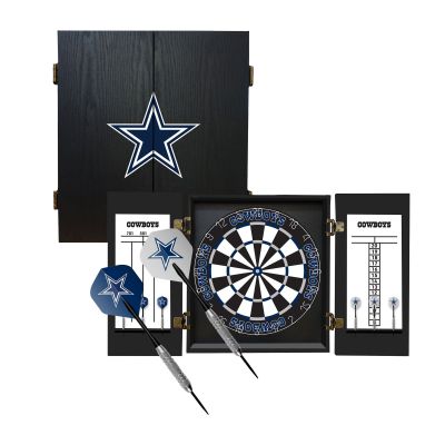 Dallas Cowboys Fans Choice Dart Cabinet Set