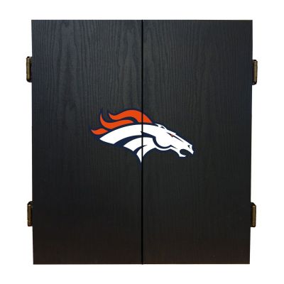 Denver Broncos Fans Choice Dart Cabinet Set