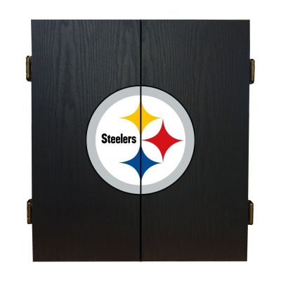 Pittsburgh Steelers Fans Choice Dart Cabinet Set
