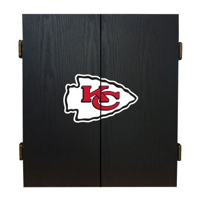 Kansas City Chiefs Fans Choice Dart Cabinet Set
