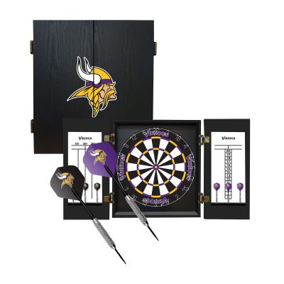 Minnesota Vikings Fans Choice Dart Cabinet Set