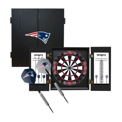 New England Patriots Fans Choice Dart Cabinet Set