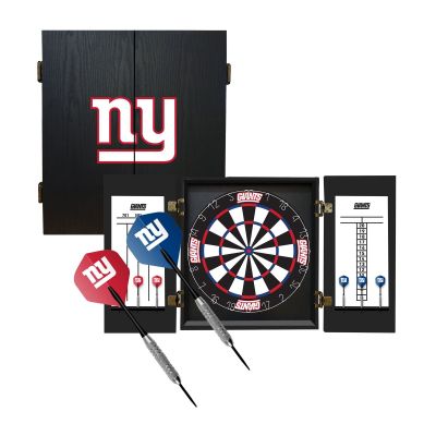 New York Giants Fans Choice Dart Cabinet Set