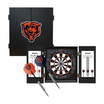 Chicago Bears Fans Choice Dart Cabinet Set