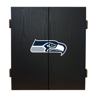 Seattle Seahawks Fans Choice Dart Cabinet Set