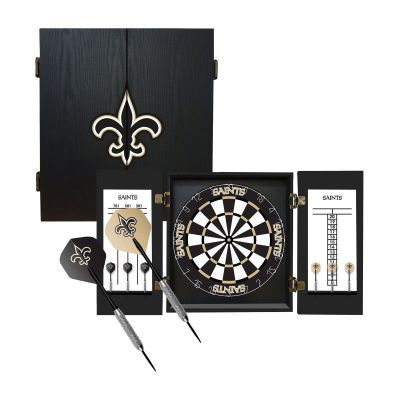 New Orleans Saints Fans Choice Dart Cabinet Set