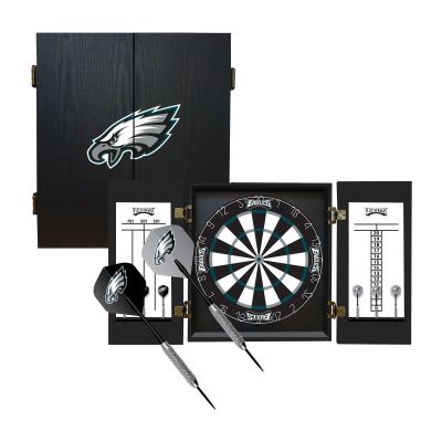 Philadelphia Eagles Fans Choice Dart Cabinet Set