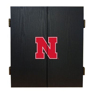 Nebraska Cornhuskers Fans Choice Dart Cabinet Set