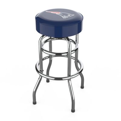 New England Patriots Chrome Bar Stool