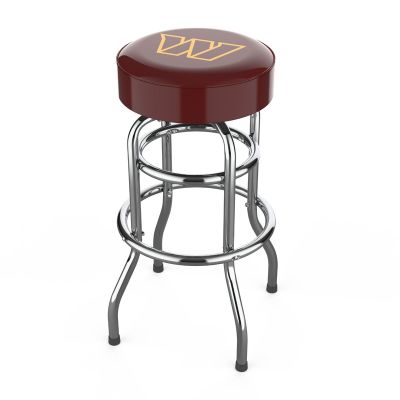 Washington Commanders Chrome Bar Stool