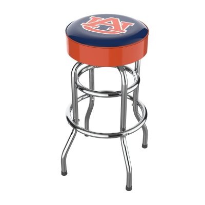 Auburn Tigers Chrome Bar Stool