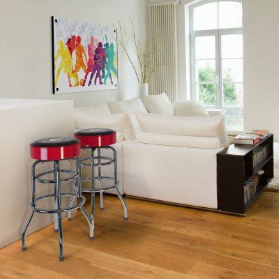 Georgia Bulldogs Chrome Bar Stool