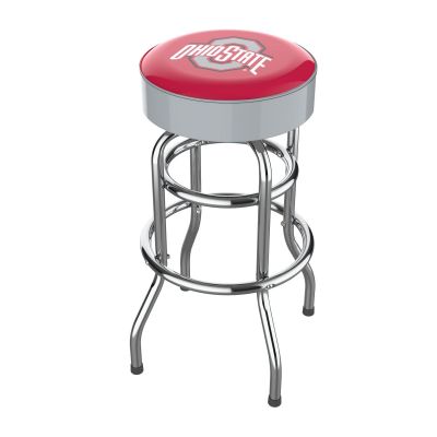 Ohio State Buckeyes Chrome Bar Stool