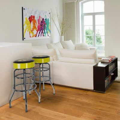Iowa Hawkeyes Chrome Bar Stool