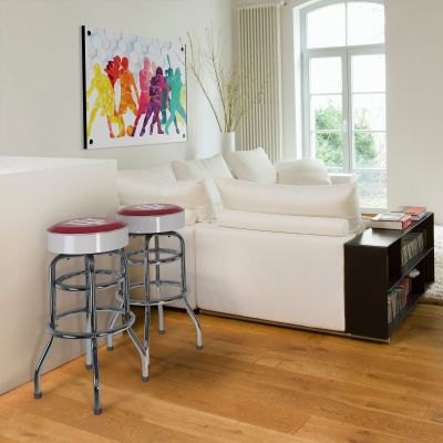 Indiana Hoosiers Chrome Bar Stool