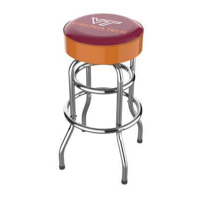 Virginia Tech Hokies Chrome Bar Stool
