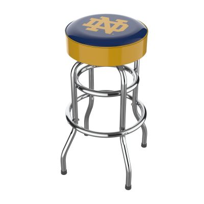 Notre Dame Chrome Bar Stool
