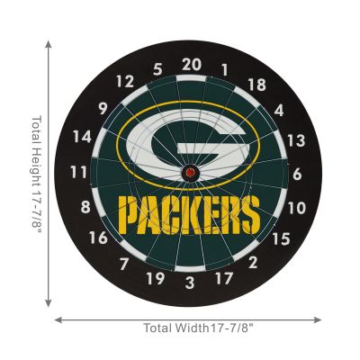 Green Bay Packers Dartboard Gift Set