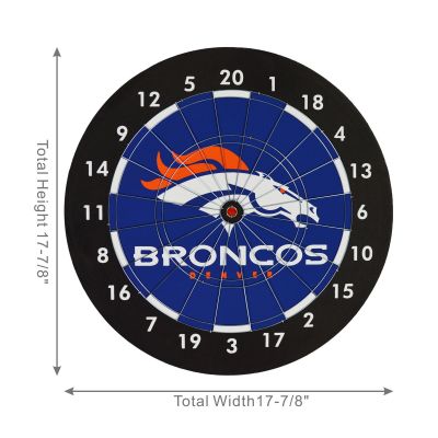 Denver Broncos Dartboard Gift Set