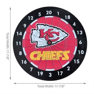 Kansas City Chiefs Dartboard Gift Set