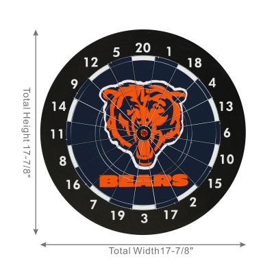 Chicago Bears Dartboard Gift Set