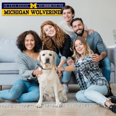 Michigan Wolverines We Cheer Wall Art