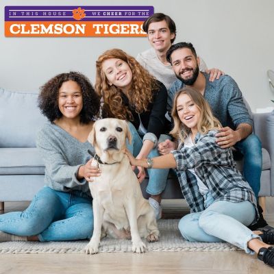 Clemson Tigers We Cheer Wall Art