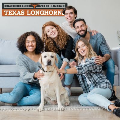 Texas Longhorns We Cheer Wall Art