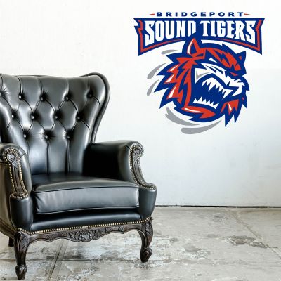 Hockey Wall Decals - Hockey Team Logos - Bridgeport Sound Tigers