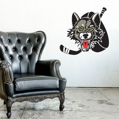 Hockey Wall Decals - Hockey Team Logos - Chicago Wolves