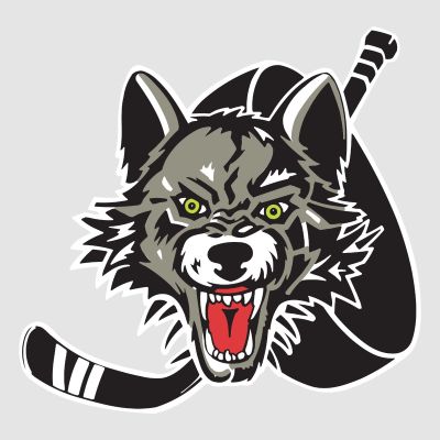 Hockey Wall Decals - Hockey Team Logos - Chicago Wolves