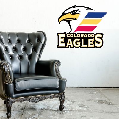 Hockey Wall Decals - Hockey Team Logos - Colorado Eagles
