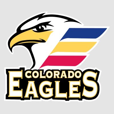 Hockey Wall Decals - Hockey Team Logos - Colorado Eagles