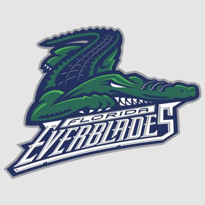 Hockey Wall Decals - Hockey Team Logos - Florida Everblades