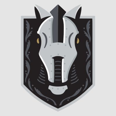 Hockey Wall Decals - Hockey Team Logos - Henderson Silver Knights