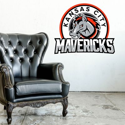 Hockey Wall Decals - Hockey Team Logos - Kansas City Mavericks
