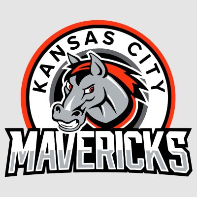 Hockey Wall Decals - Hockey Team Logos - Kansas City Mavericks