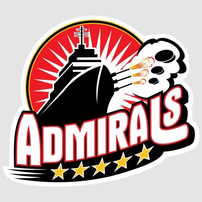 Hockey Wall Decals - Hockey Team Logos - Norfolk Admirals