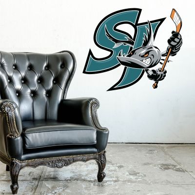 Hockey Wall Decals - Hockey Team Logos - San Jose Barracuda