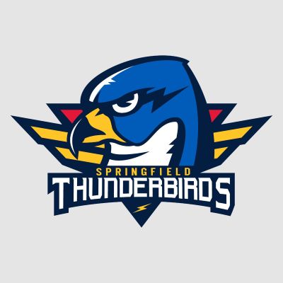 Hockey Wall Decals - Hockey Team Logos - Springfield Thunderbirds