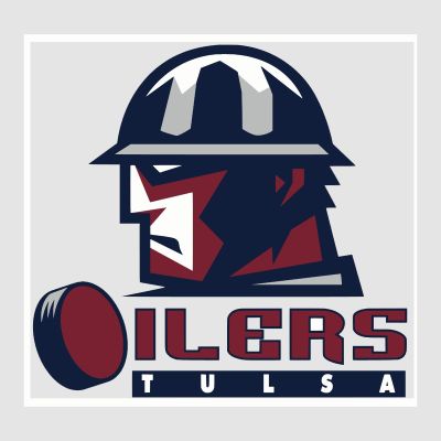 Hockey Wall Decals - Hockey Team Logos - Tulsa Oilers
